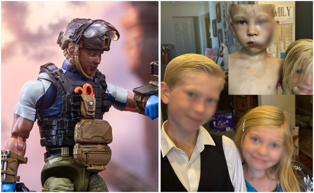 Niño héroe Bridger Walker inspira figura de acción "Pulse"; salvó a su hermana menor de ataque de perro en julio de 2020. Foto: Instagram