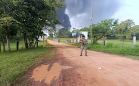 Controlan incendio en planta de sal en Veracruz; aún no logran ingresar a la zona cero