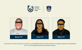 Vinculan a proceso a Benoni, Jazive y Milton, presuntos generadores de violencia; los acusan de delitos contra la salud