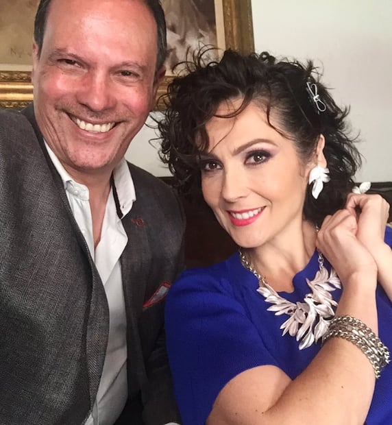 Alejandro Ruiz y Nora Salinas se reencontraron, en 1997 protagonizaron la telenovela "Esmeralda".