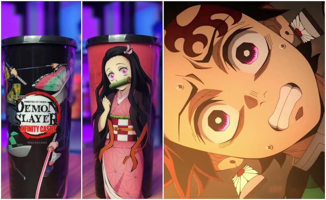 Demon Slayer: El Castillo Infinito; Cinemex lanza vasos coleccionables de la película y revela fecha de venta