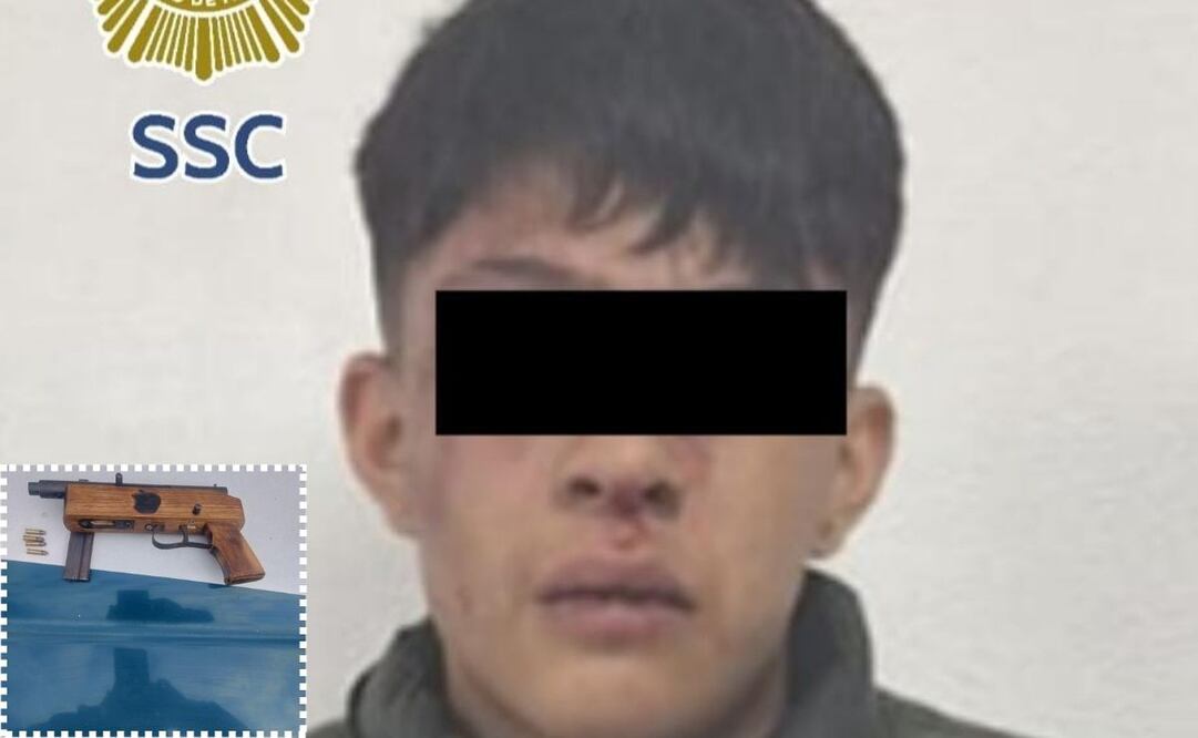 Detenido en Coyoacán. oto: Especial