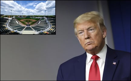 Trump espera que estadios abran al público en agosto o septiembre 