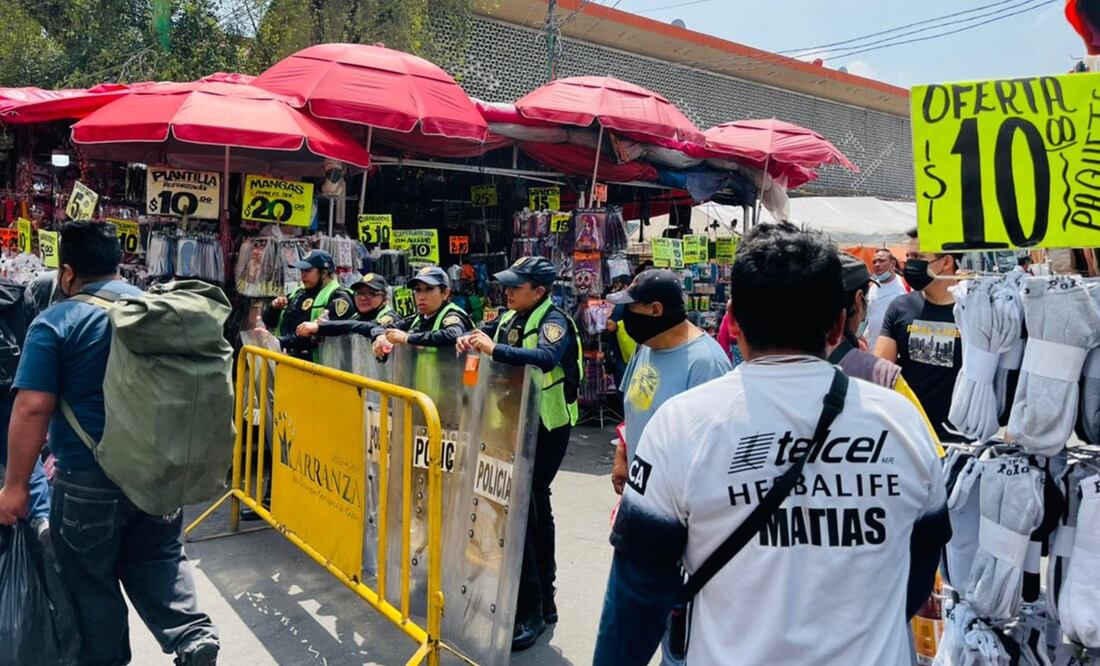 Son 150 elementos los que participan en el operativo. Foto: Especial