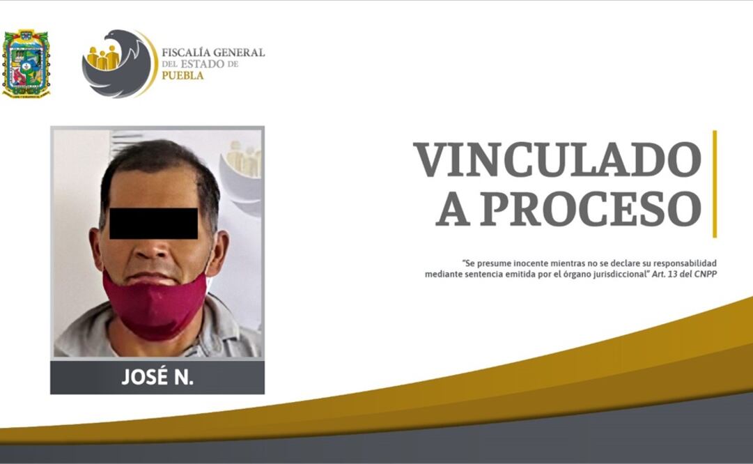 José "N" fue aprehendido por la Agencia Estatal de Investigación en la capital poblana. Foto: Especial