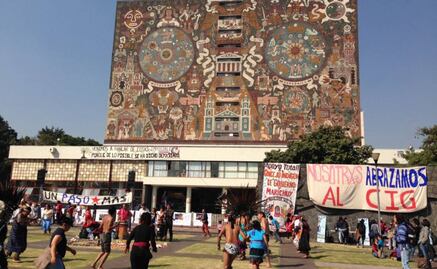 Con danza, alistan evento político de "Marichuy" en la UNAM