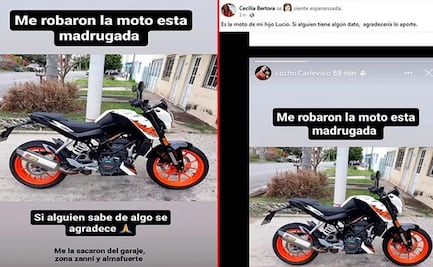 Hombre roba y pinta una motocicleta en Argentina y horas después es detenido 