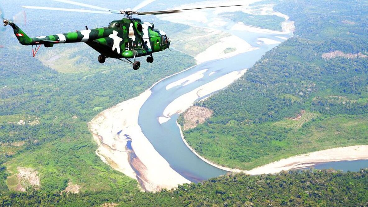 Así es el Vraem, el "valle de la droga" en el que ocurrió la masacre de 16 personas en Perú. Foto: AFP