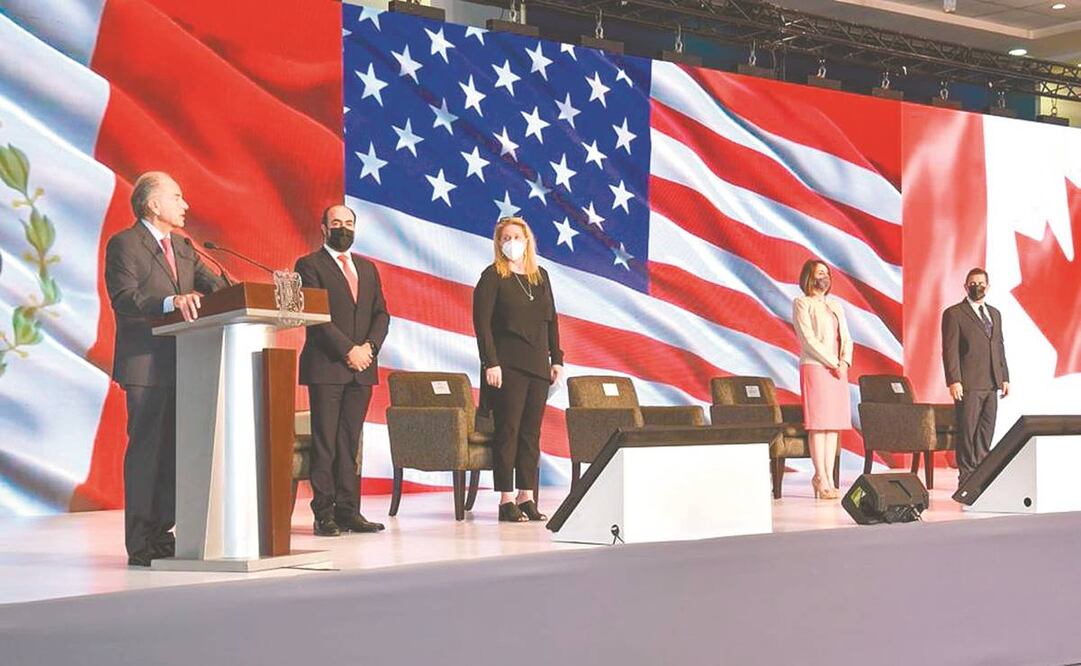 Inauguran el Foro Trinacional del North American Strategy for Competitiveness Stronger Together. Foto: Especial.