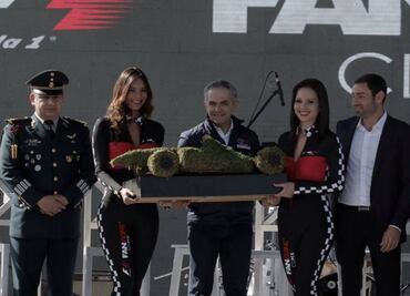 Mancera inaugura Fan Zone de F1 en Campo Marte