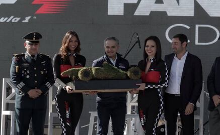 Mancera inaugura Fan Zone de F1 en Campo Marte