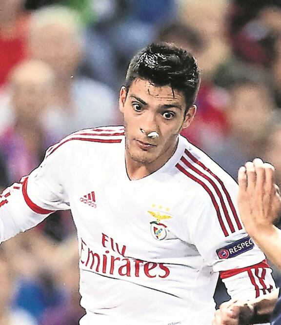 El delantero del Benfica está en un buen momento con su club (XINHUA)