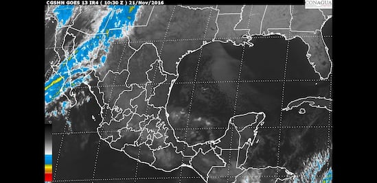 Persiste frío en la mayor parte del país por nuevo sistema frontal