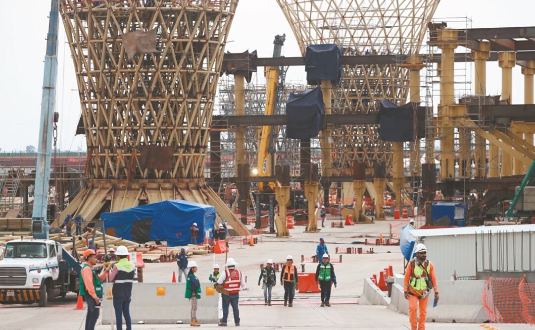 Reducción de inversión ante la decisión de cancelar la construcción del Nuevo Aeropuerto Internacional de México (NAIM) en Texcoco (Foto: Berenice Fregoso / ELUNIVERSAL)