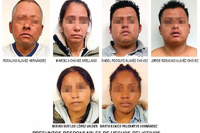 PGJDF atrapa a familia de secuestradores
