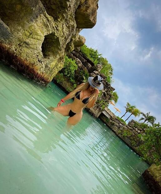 Novia de Vicente Fernández Jr. alaba personalidad de Christian Nodal