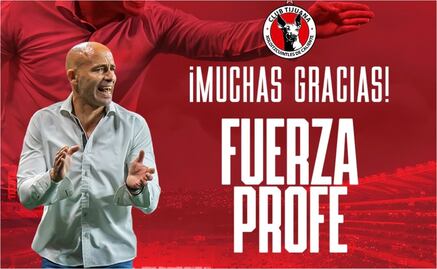 Xolos se queda sin técnico, Sebastián Méndez dejó el equipo por cuestiones personales