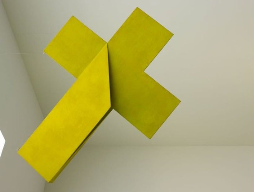 Relevo espacial (1959) por Hélio Oiticica. Colección Daros. Crédito: MALBA