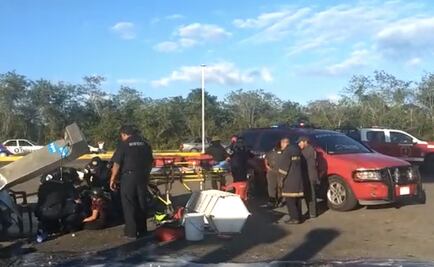 Reportan ocho accidentes de tránsito en Yucatán durante Nochebuena