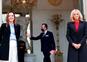 Beatriz Gutiérrez Müller viaja a París a encuentro con esposa de Emmanuel Macron