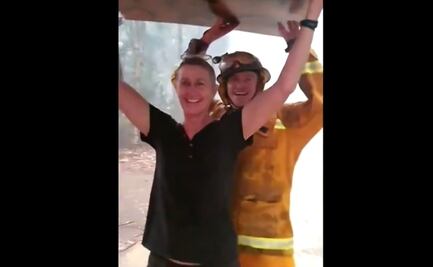 Tras incendios forestales, bomberos celebran llegada de lluvias a Australia