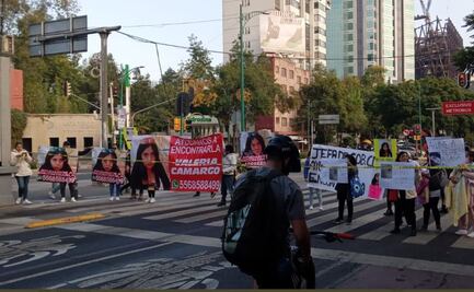 Bloquean Insurgentes Sur por desaparición de niña Valeria