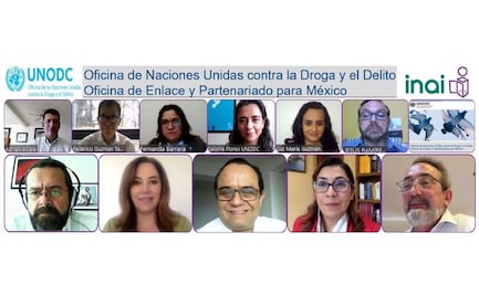 INAI y UNODC trabajan en mecanismo nacional de prevención y combate a la corrupción