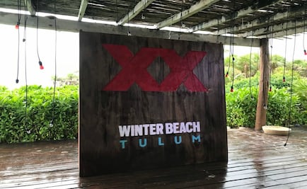 Arranca Dos Equis Winter  Beach Tulum 2017