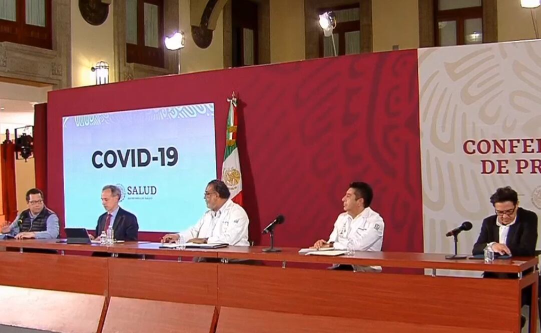 FOTO: conferencia sobre el Covid-19