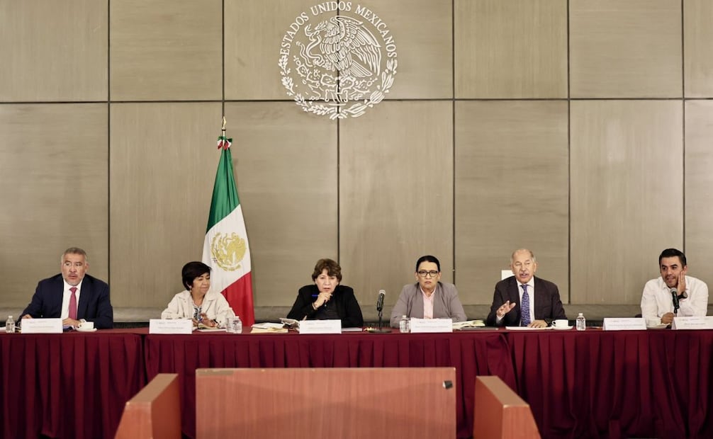 Rosa Icela se reúne con Delfina Gómez (29/06/2026). Foto: X @rosaicela_