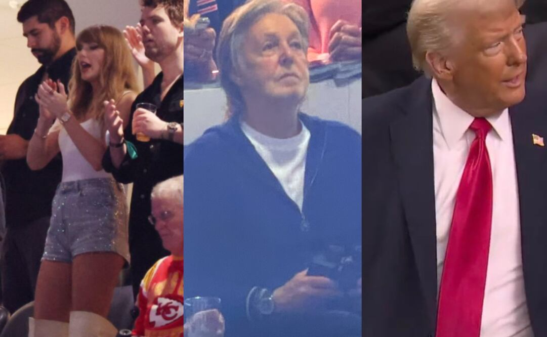 La final de la NFL reunió a varias personalidades. Foto: Captura de pantalla.