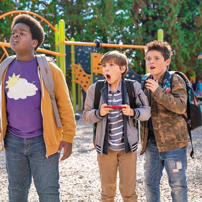 Brady Noon y Jacob Tremblay protagonizan la historia. UNIVERSAL