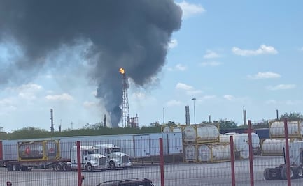 Controlan incendio en Refinería de Cadereyta, en NL