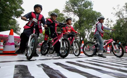Inauguran tercera biciescuela en Chapultepec