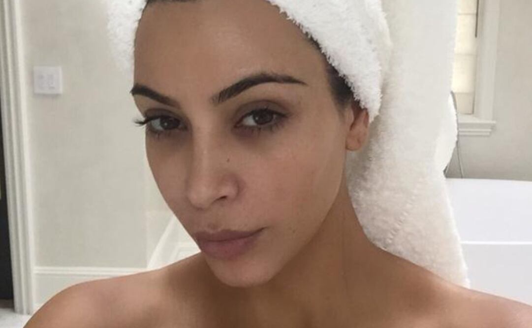 Así comienza el día la esposa del rapero Kanye West. Twitter @KimKardashian