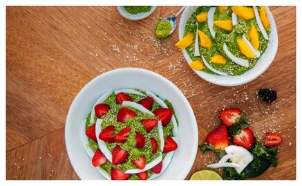 Baja de peso fácil y rico con los smoothie bowls