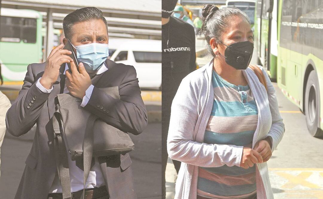 Antes Pedro hacía 30 minutos para transbordar en Ermita, mientras que Patricia trabaja cerca de la estación Constitución de 1917. Fotos: Carlos Mejía/ El Universal.