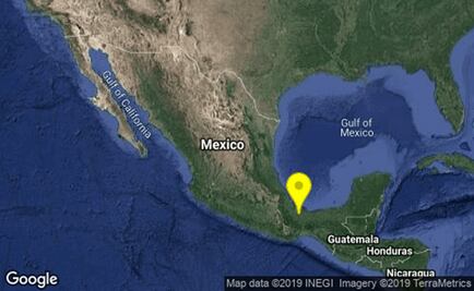 Reportan sismo de magnitud preliminar 5.2 en Veracruz