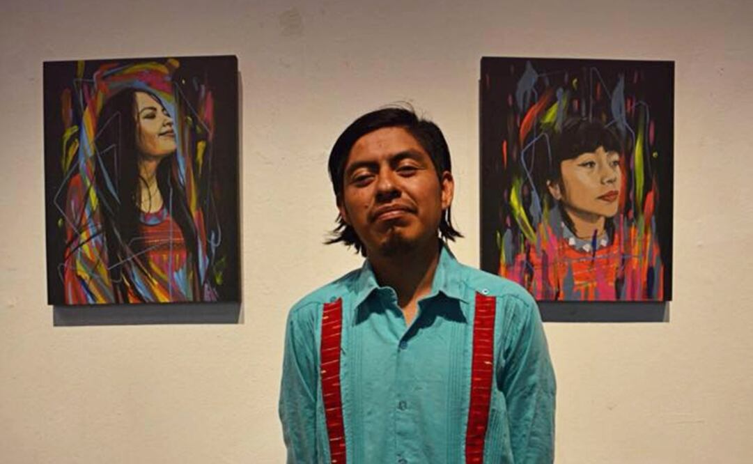 With his trip to Europe, he intends to represent his people and indigenous culture once again, by showing his paintings and crafts to an international audience - Photo: Taken from Joel Merino's Facebook profile