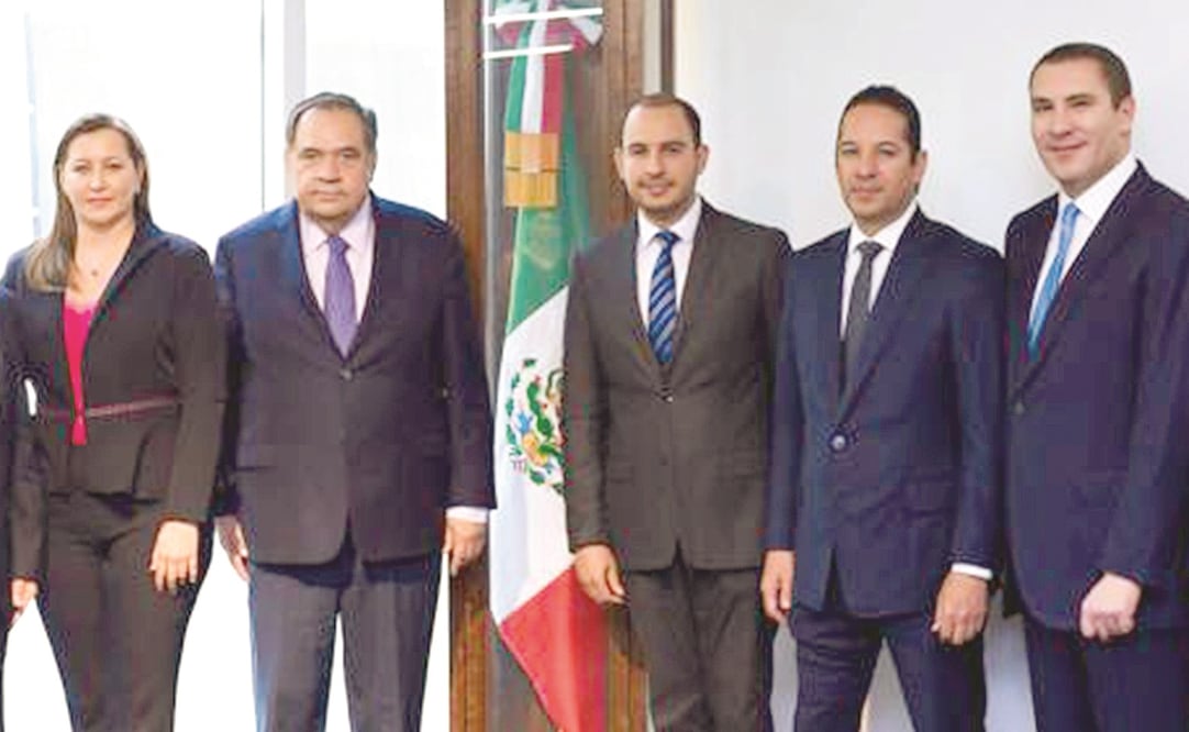 Aspiran a lo grande. El anuncio de la planilla única para la dirigencia del PAN será hoy, y lleva el respaldo de 11 de los 12 gobernadores (TOMADA DE TWITTER)