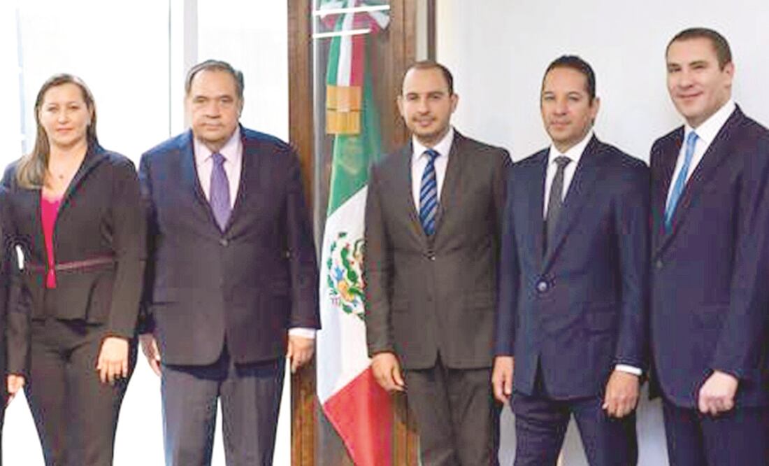 Aspiran a lo grande. El anuncio de la planilla única para la dirigencia del PAN será hoy, y lleva el respaldo de 11 de los 12 gobernadores (TOMADA DE TWITTER)