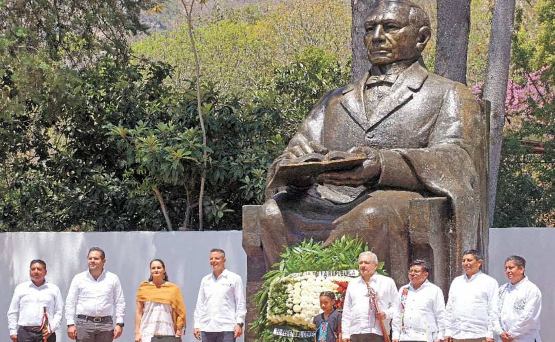 President Benito Juárez was born in San Pablo Guelatao, Oaxaca - Photo: Edwin Hernández/EL UNIVERSAL