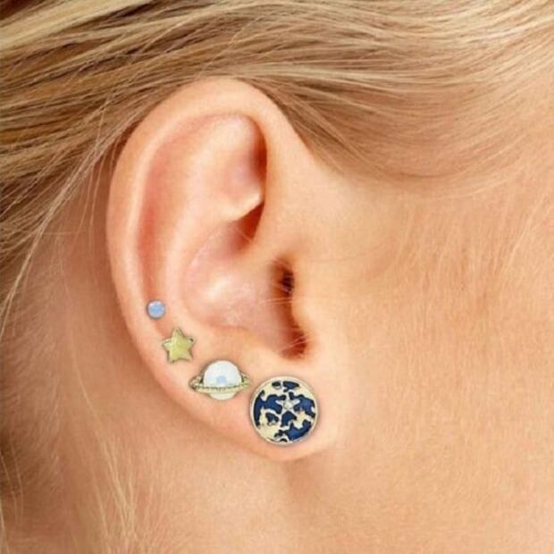 Ideas para perforar tu oreja como toda una millennial 