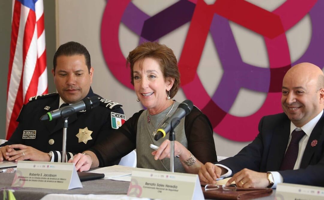 La diplomática participó en el lanzamiento del Programa de Capacitación UNODC-CNS. /Especial