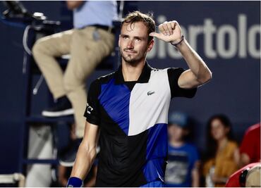 Daniil Medvedev llega a semifinales con paso perfecto en el Abierto de Los Cabos