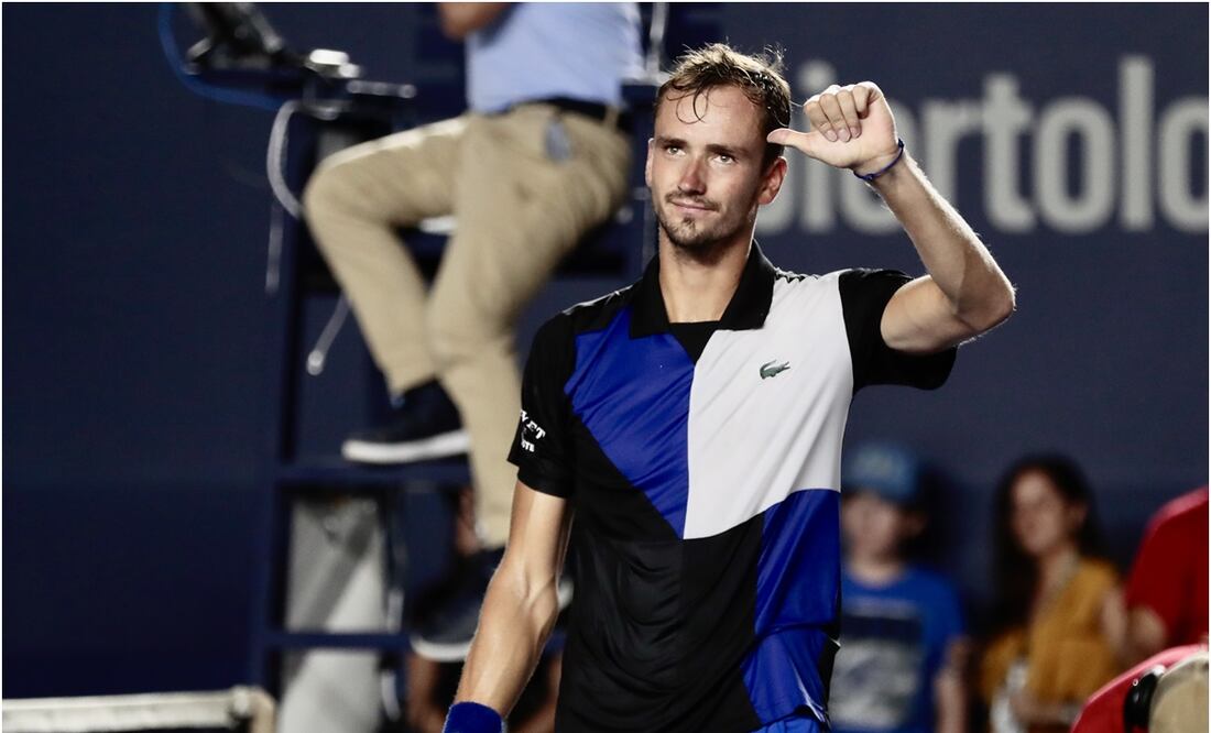 Daniil Medvedev llega a semifinales con paso perfecto en el Abierto de Los Cabos / FOTO: CORTESÍA