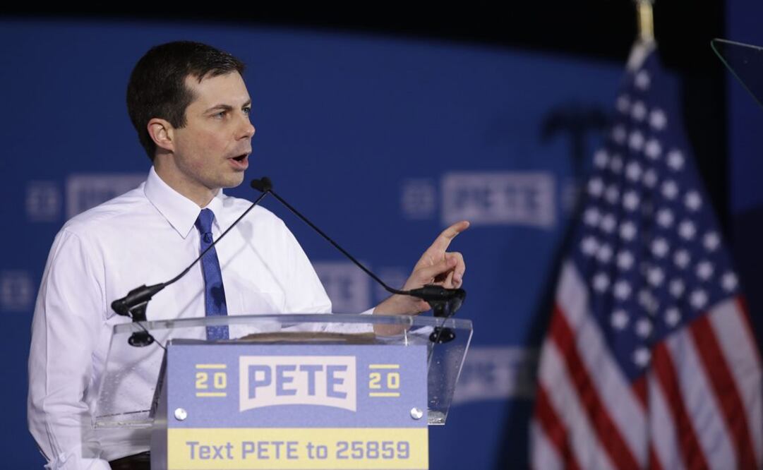 Pete Buttigieg es alcalde de South Bend, receptor de una beca Rhodes y veterano de la guerra de Afganistán (Foto: AFP)