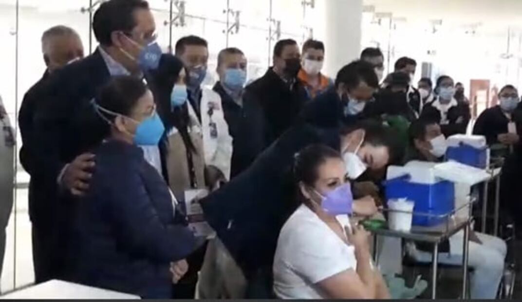 Comienza aplicación de vacunas contra Covid-19 en los estados