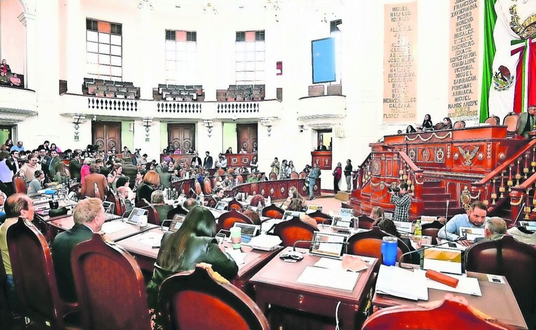 Se prevé que las campañas y licencias de cara a las elecciones impacten en la agenda legislativa capitalina. Foto: Archivo | El Universal