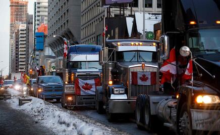 Declaran estado de emergencia en Ottawa por protesta de opositores a medidas sanitarias
